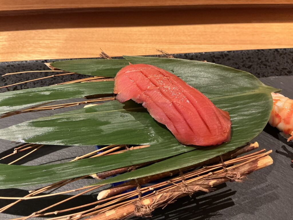 銀座幸の羽の中トロ