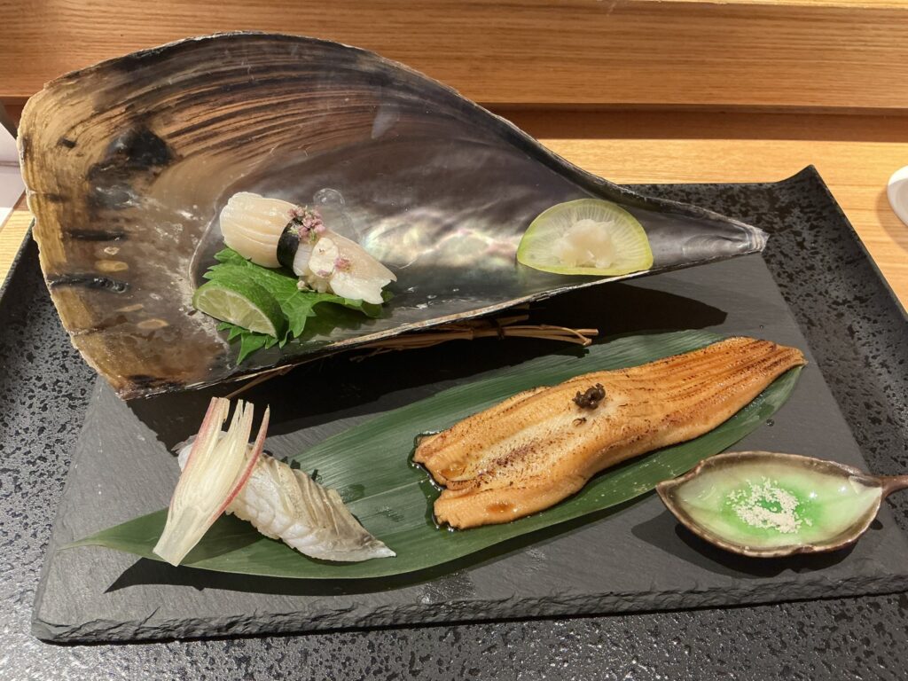 銀座幸の羽の鮨