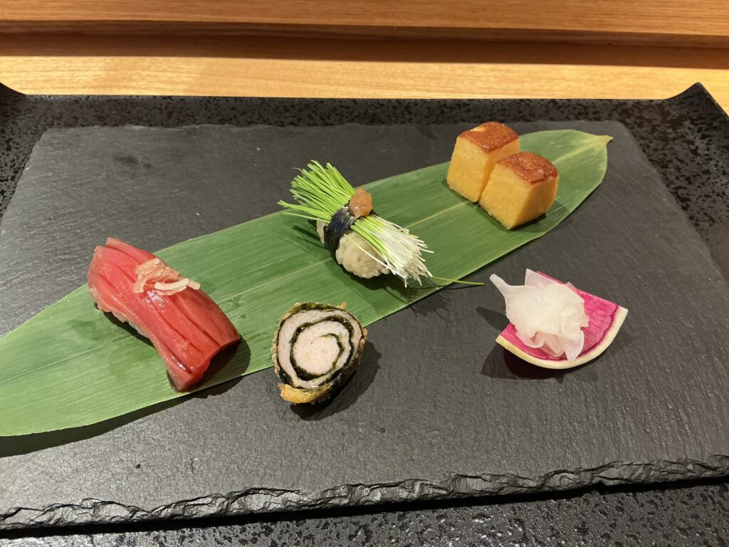 銀座幸の羽の鮨