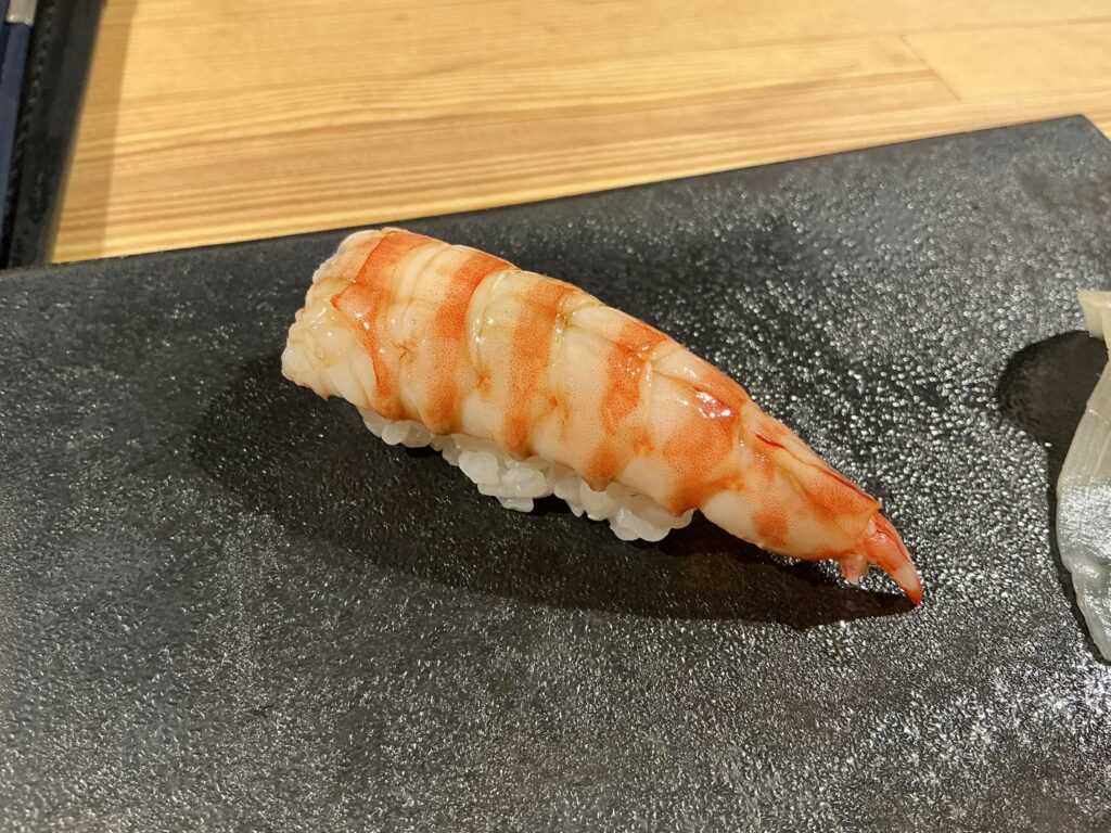 寿司こまちのクルマエビ
