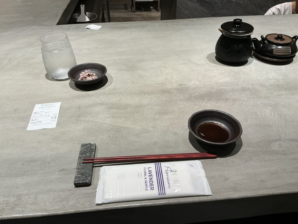 東京とんかつがぶうのカウンターセット