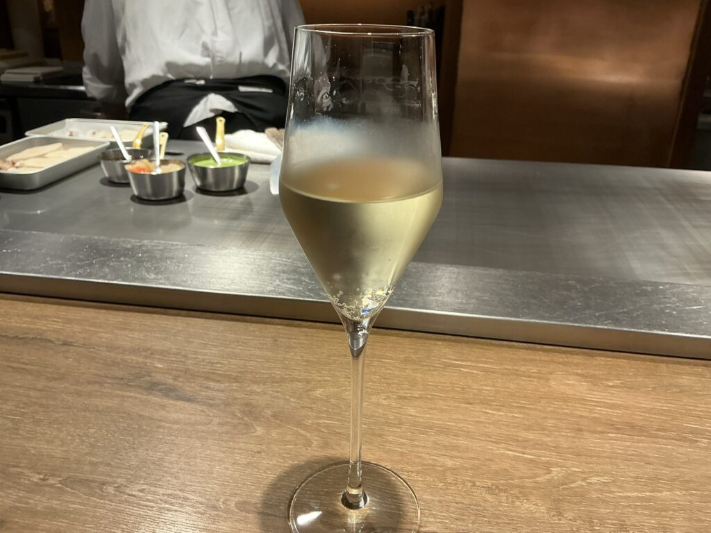 鉄板焼美安のワイン