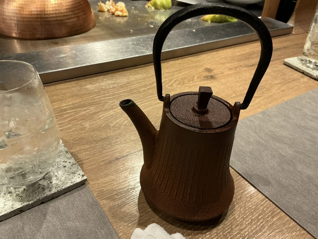 鉄板焼美安のカニの炊き込みご飯