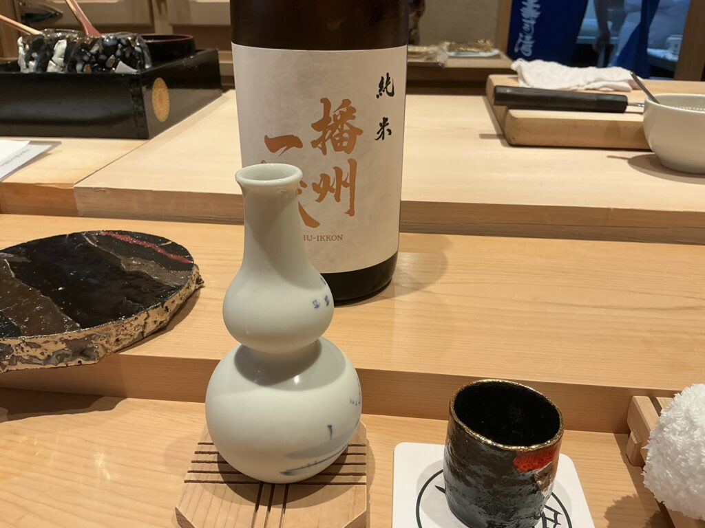 浅草壽司清の日本酒
