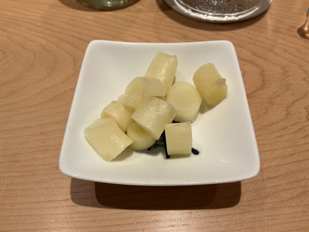 浅草壽司清のガリ