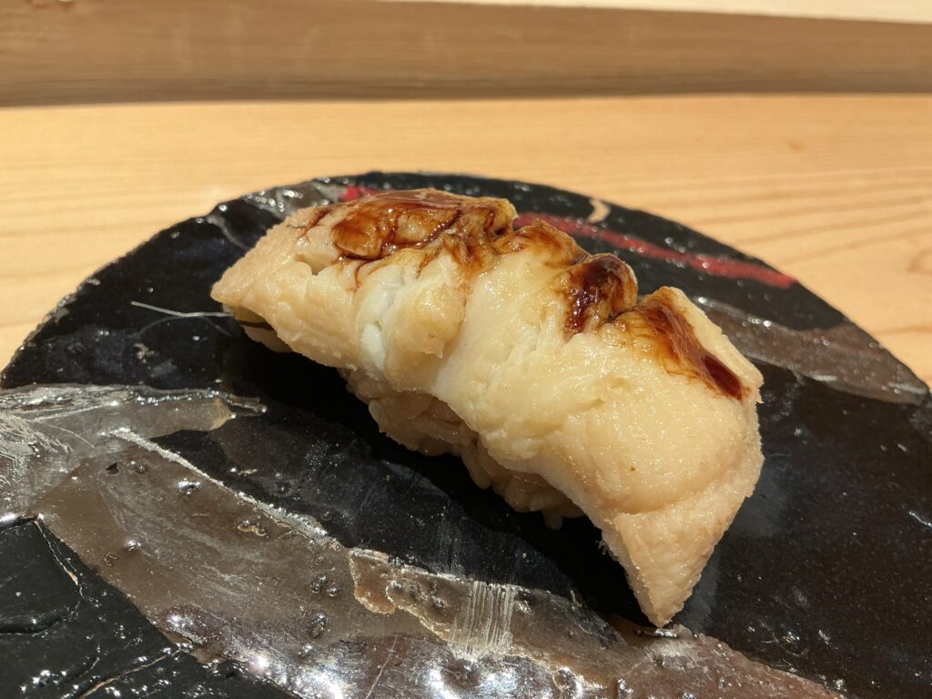 浅草壽司清のアナゴ