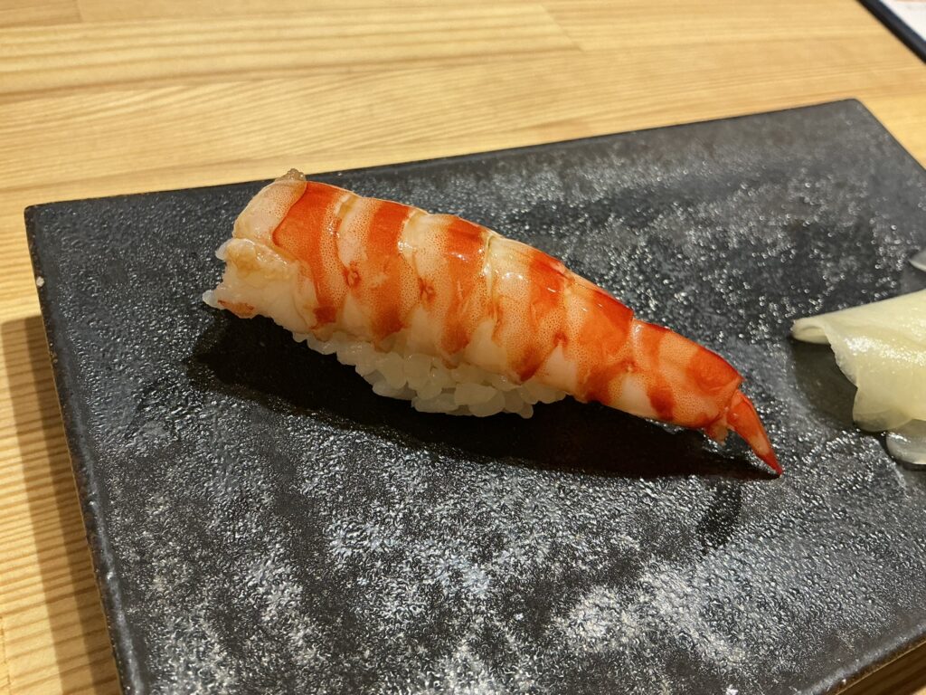 寿司こまちのクルマエビ