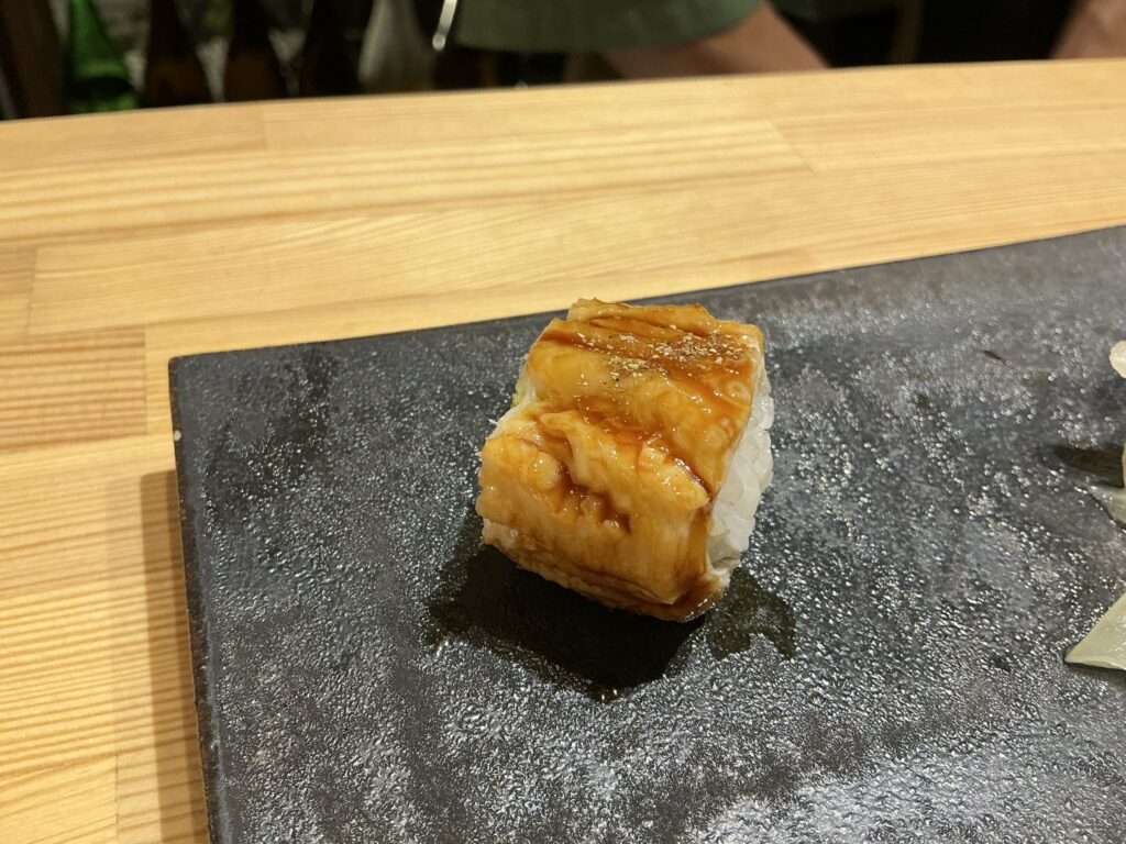 寿司こまちのアナゴ