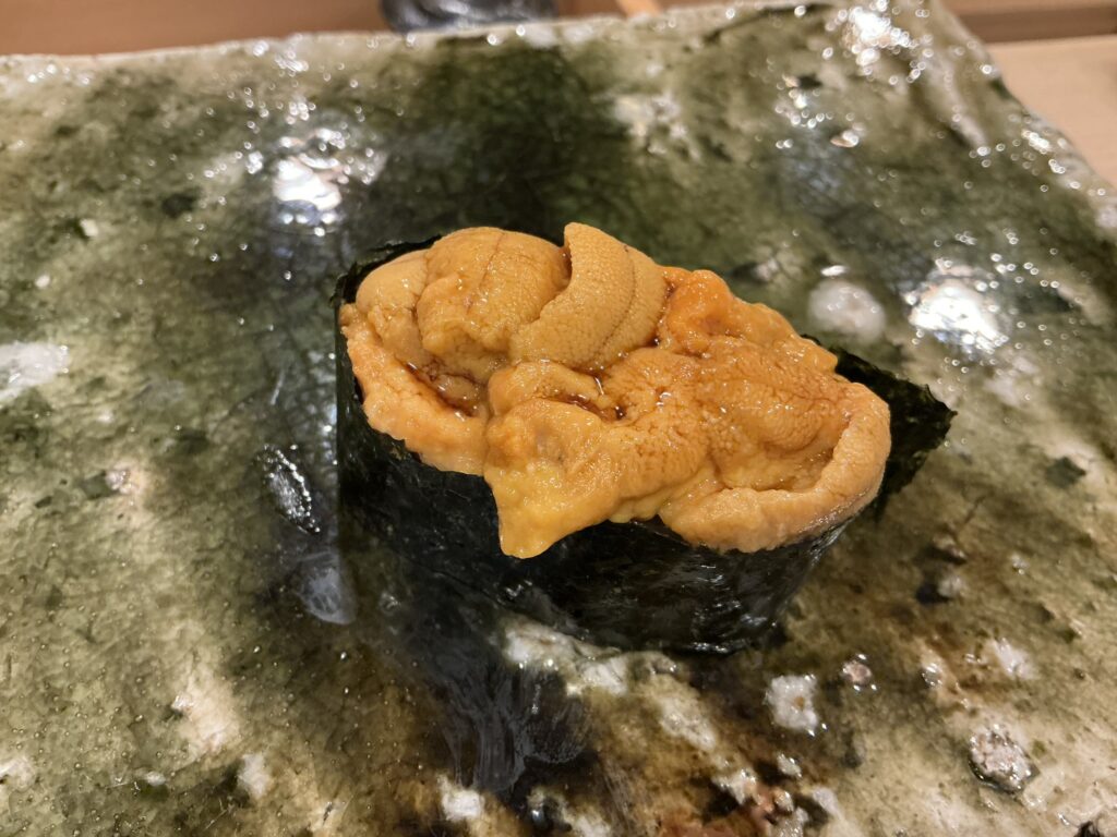 鮨桂太のウニ