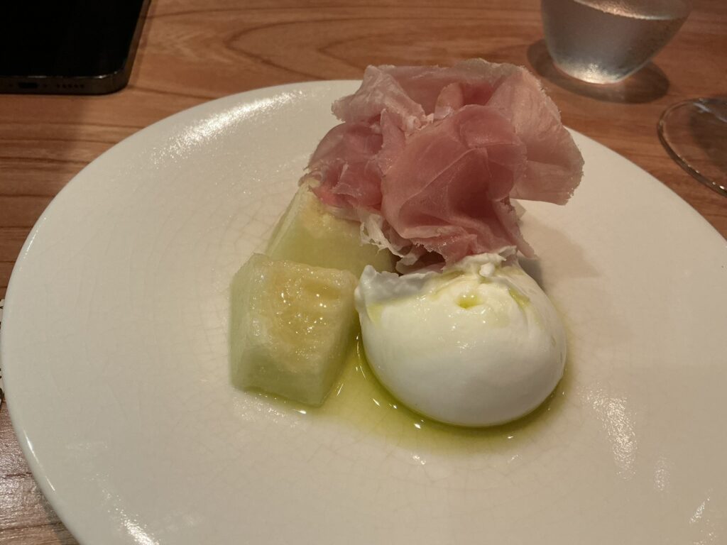 メラキの木更津竹島さんポッコンチーニ プロシュート