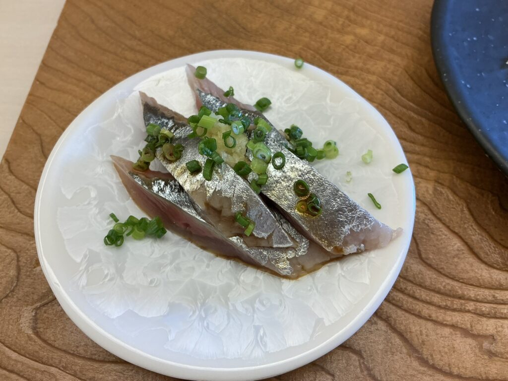 鮨おばなのサンマ