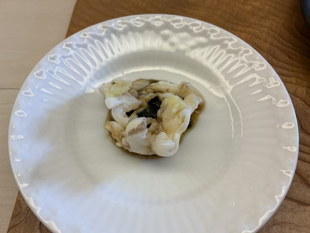 鮨おばなのスミイカ