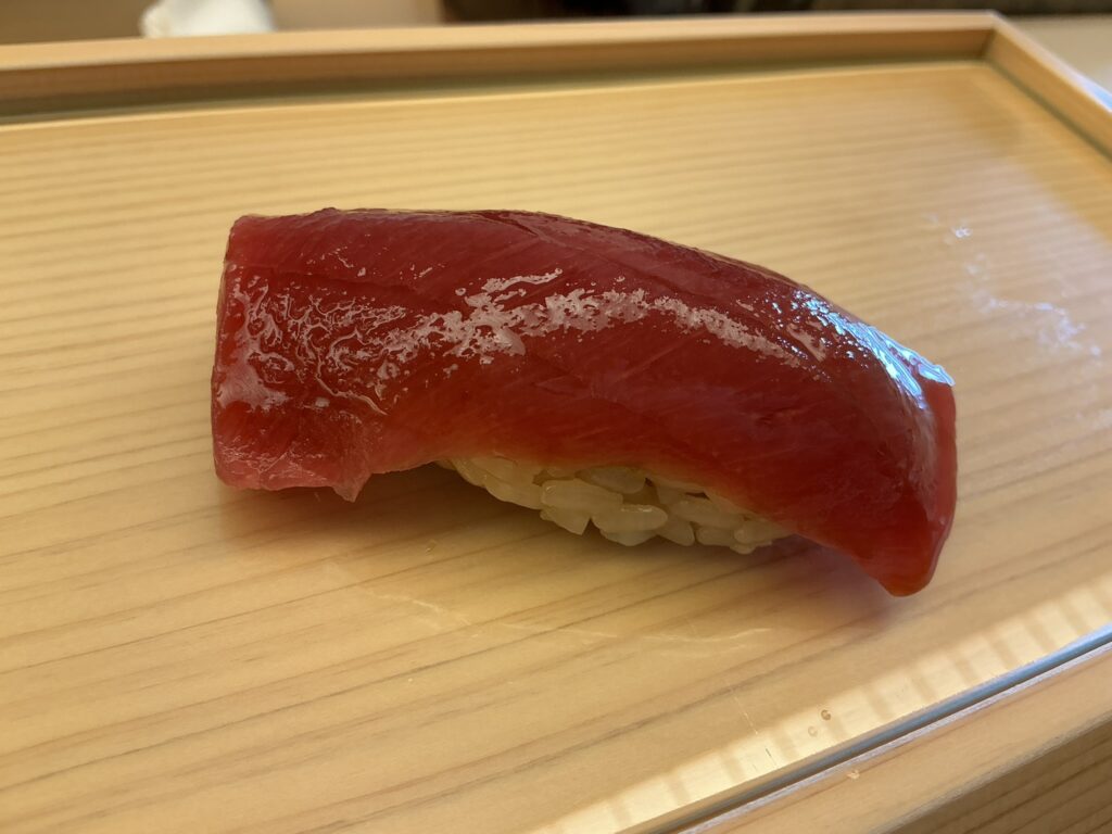 鮨おばなの赤身