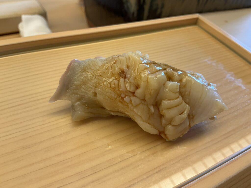 鮨おばなのホッキガイ