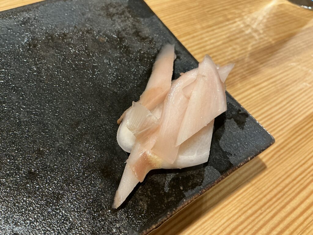 寿司こまちのガリ