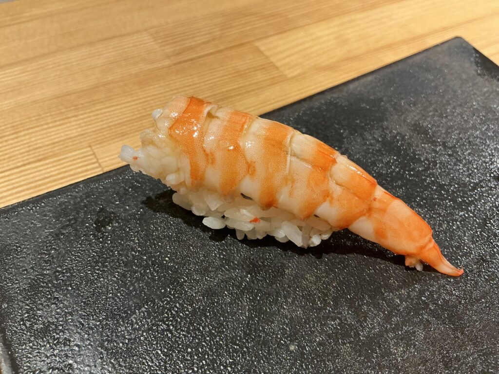 寿司こまちのクルマエビ