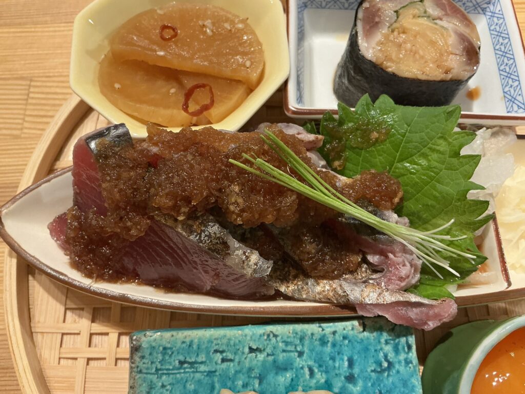 寿司こまちのカツオ