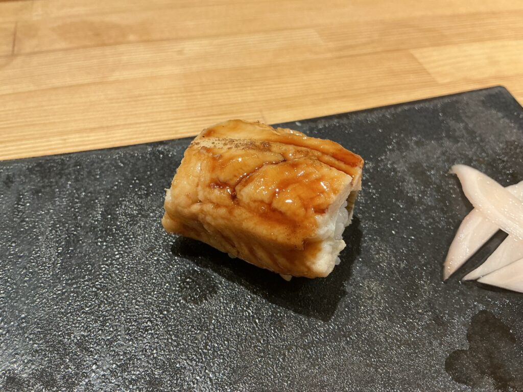 寿司こまちのアナゴ