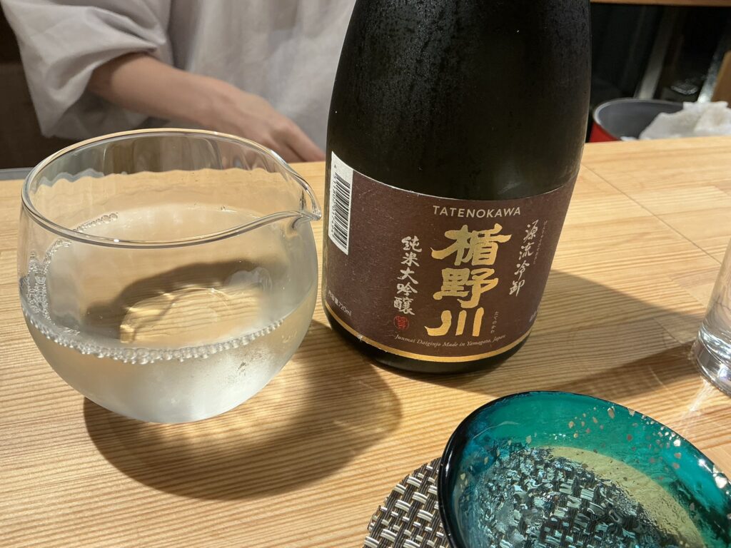寿司こまちの日本酒