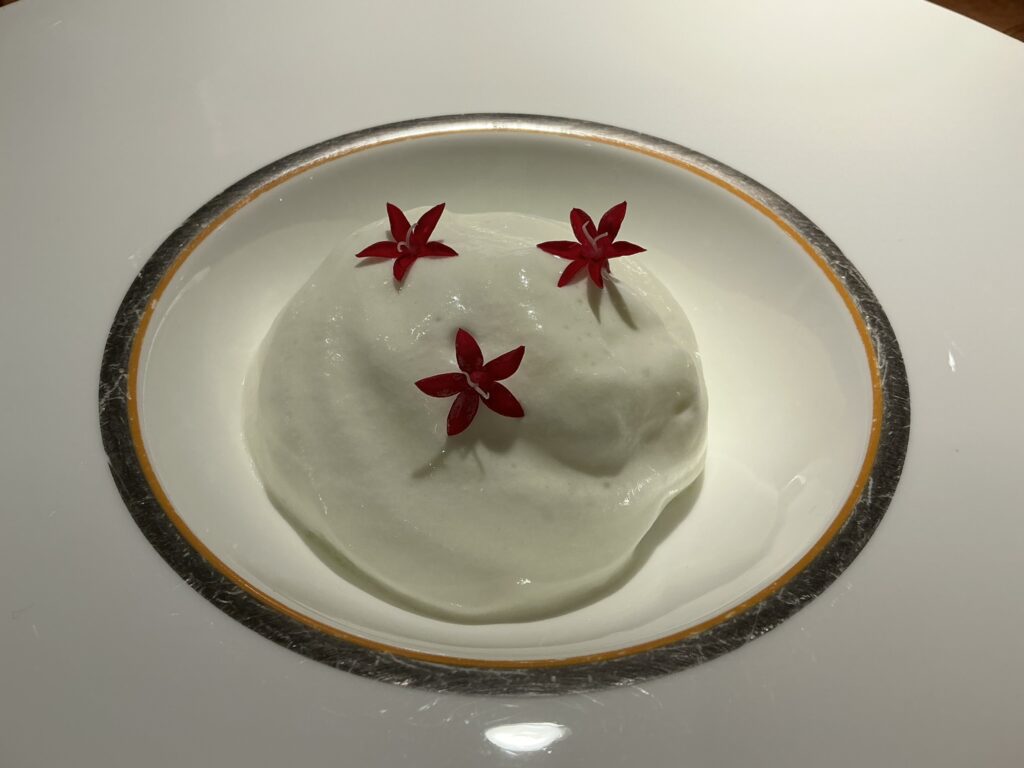 ランコニュの小松菜の冷製フラン