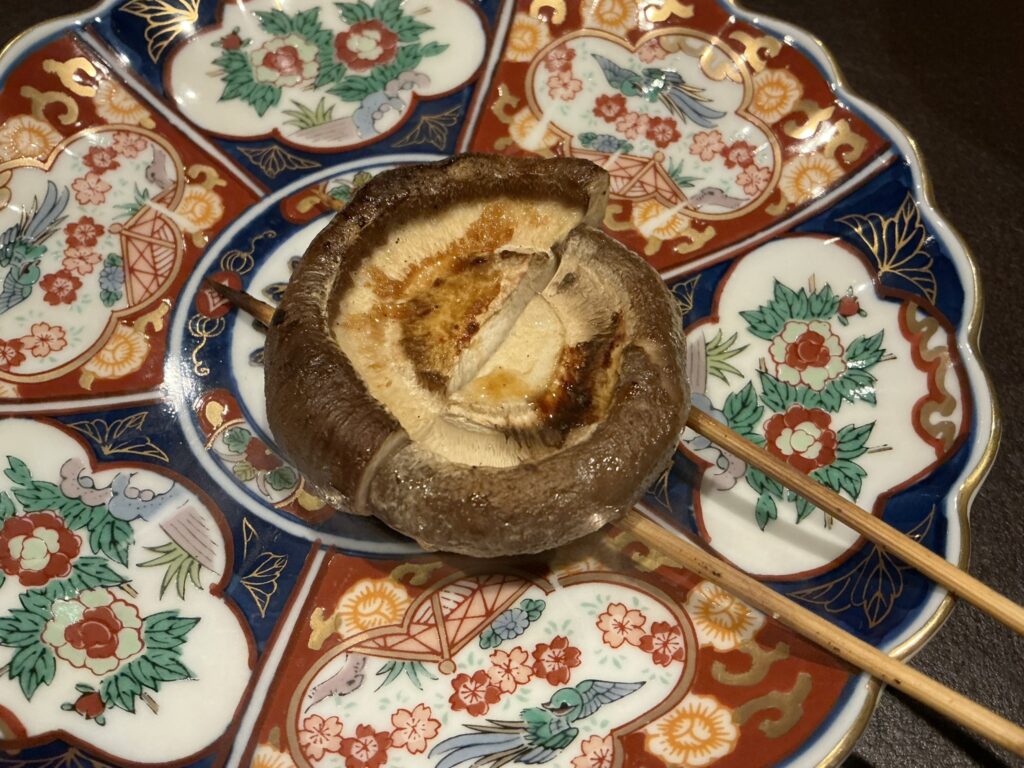 恵比寿とりひろのシイタケ