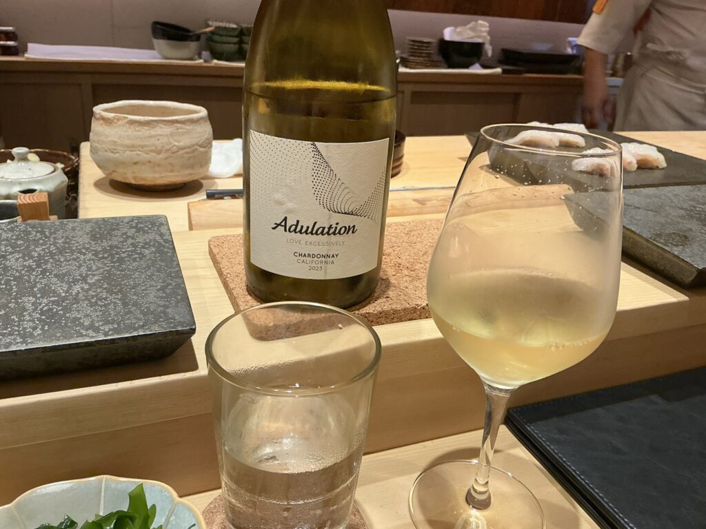 鮨結う紬の白ワイン