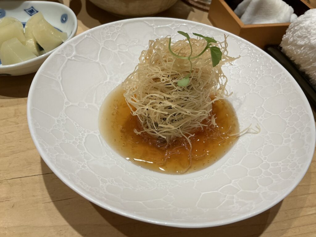 鮨結う紬のサワラ