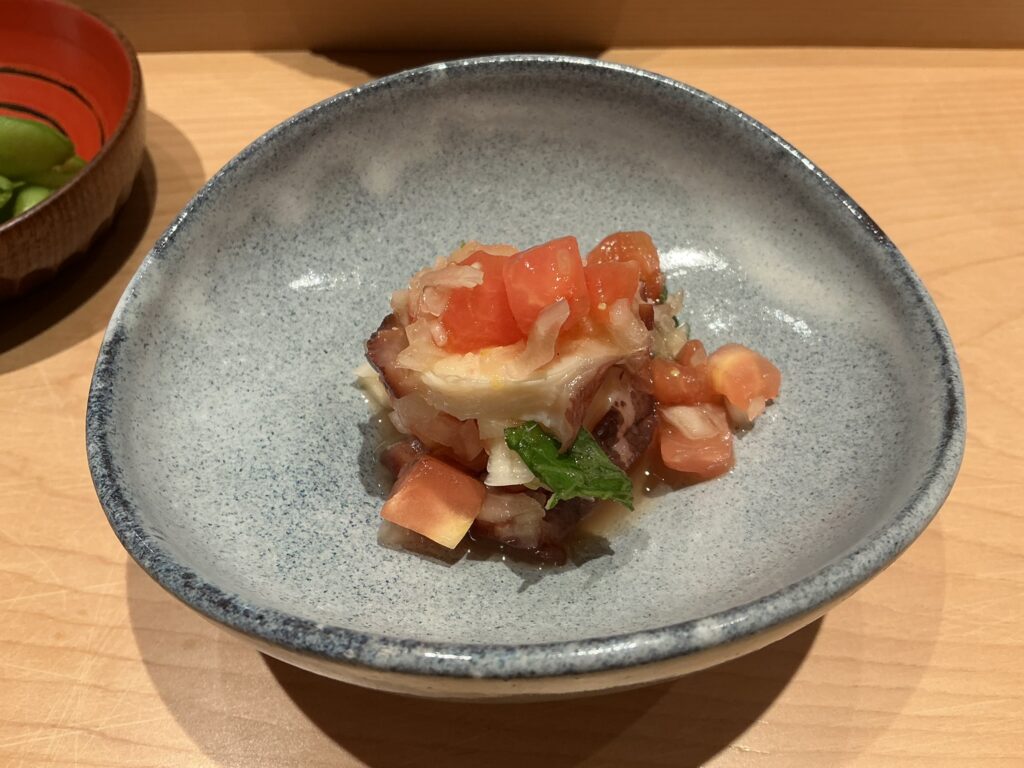 浅草壽司清のタコ