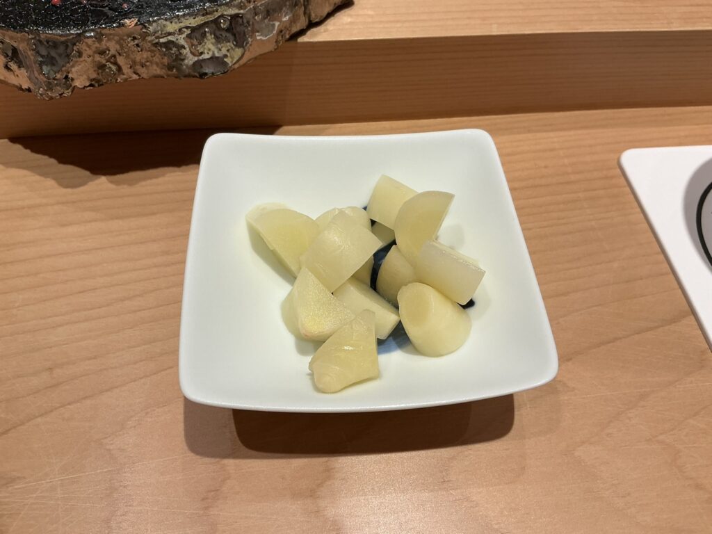 浅草壽司清のガリ