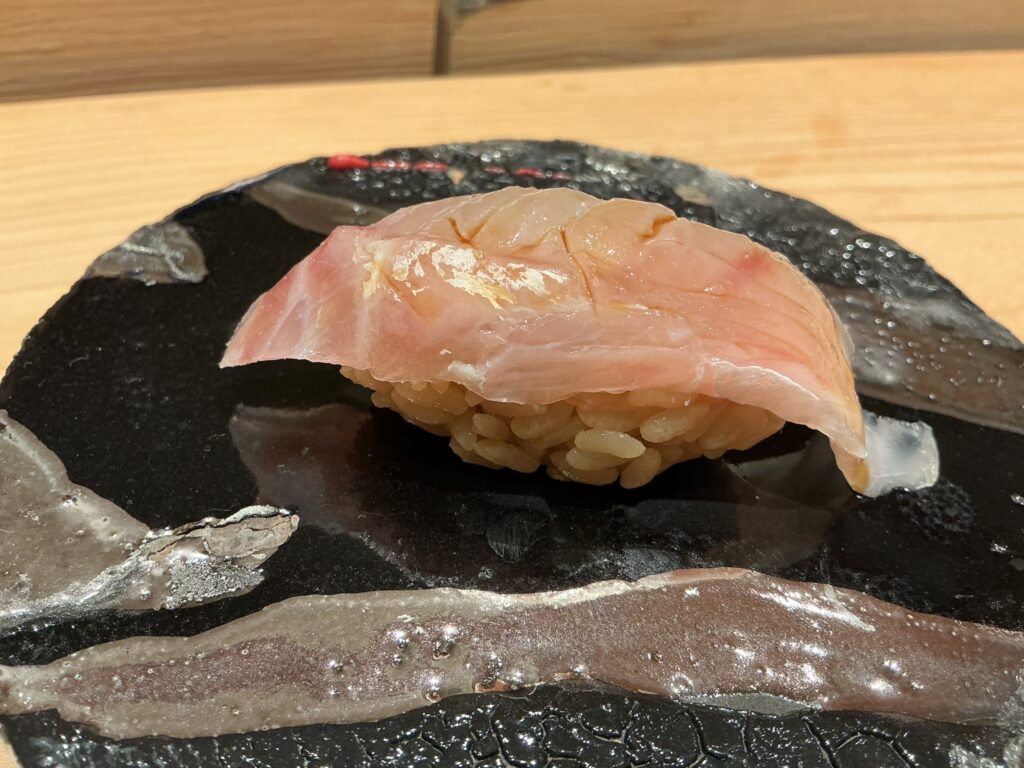 浅草壽司清のシロアマダイ