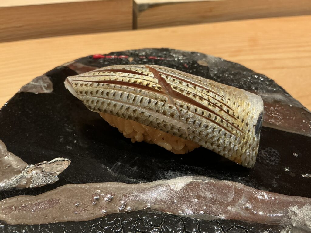 浅草壽司清のコハダ