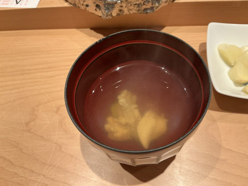 浅草壽司清のお椀