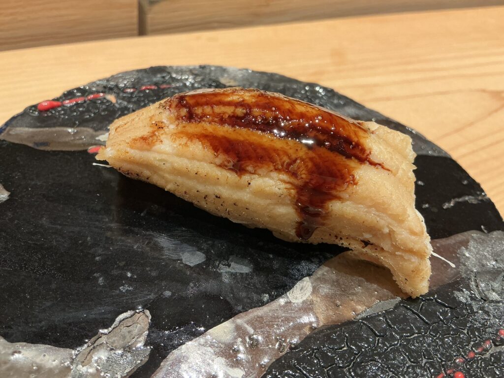 浅草壽司清のアナゴ