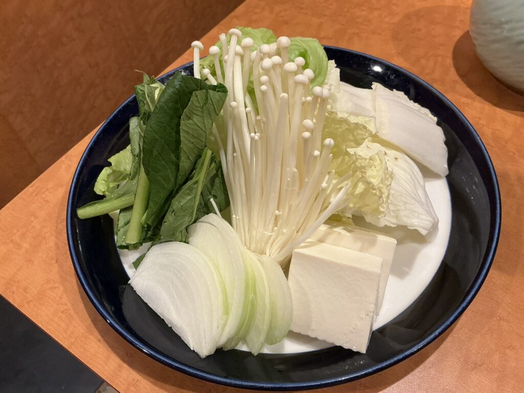 完全個室肉寿司彩・八馬のお野菜