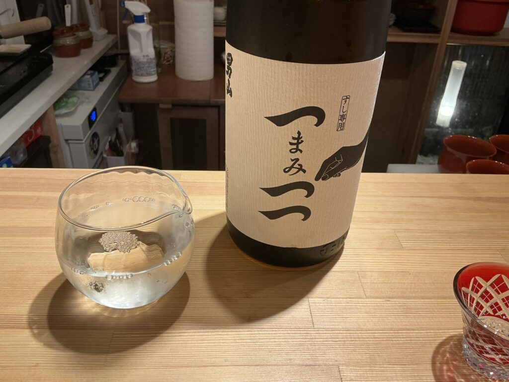 寿司こまちの日本酒