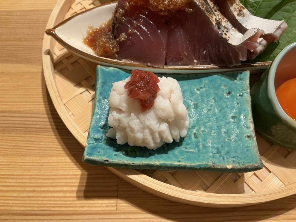 寿司こまちのハモ