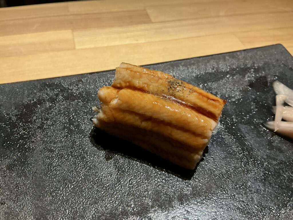 寿司こまちのアナゴ