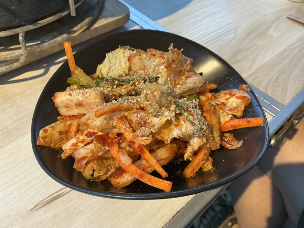 極み焼肉ホルモン清司のキムチ