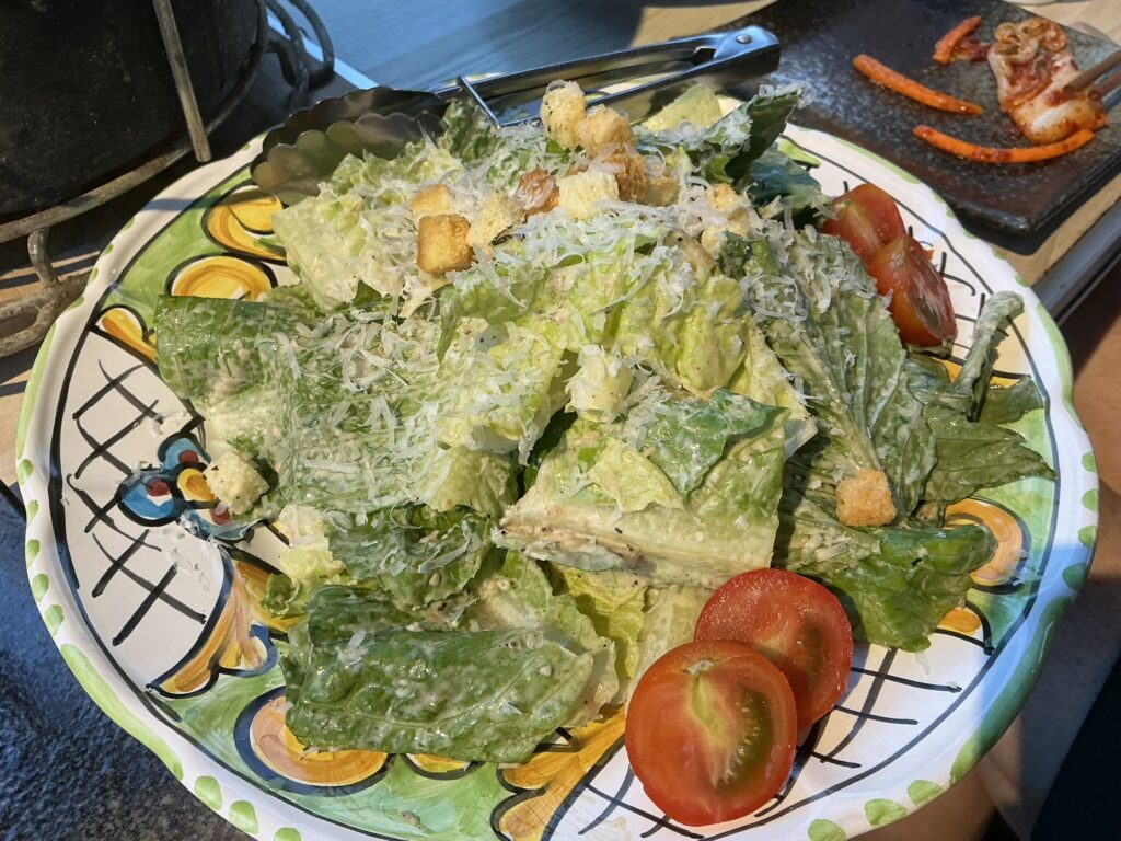 極み焼肉ホルモン清司のシーザーサラダ