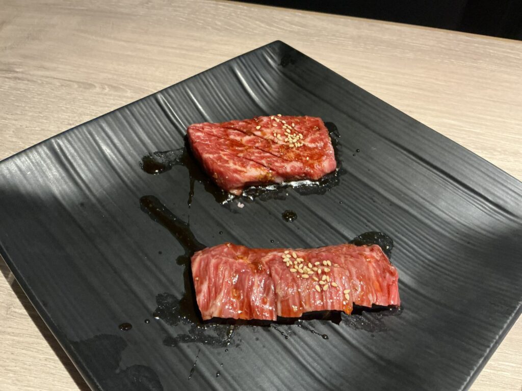 おやじのやまだのシンシンとハラミ