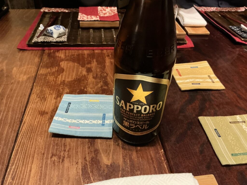 食滋楽のビール