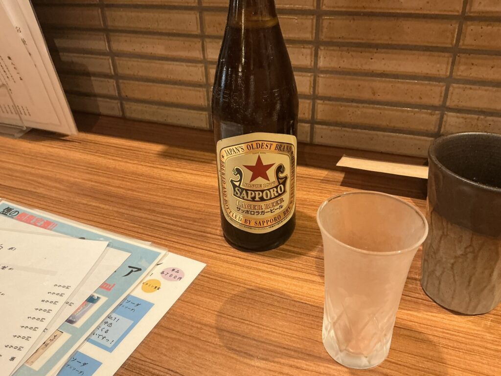 炭火晩酌屋煙のビール
