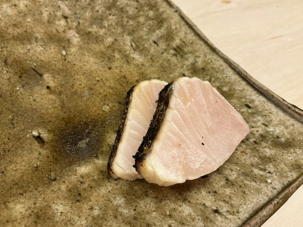 鮨おばなのサワラ