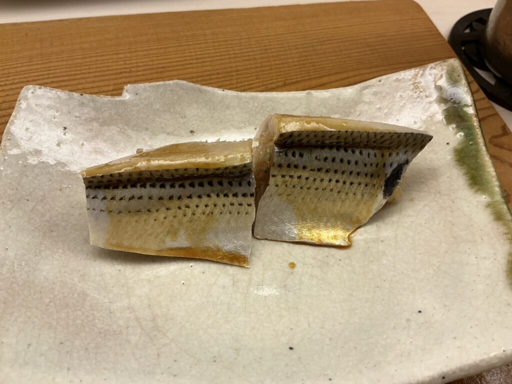 鮨おばなのコハダ