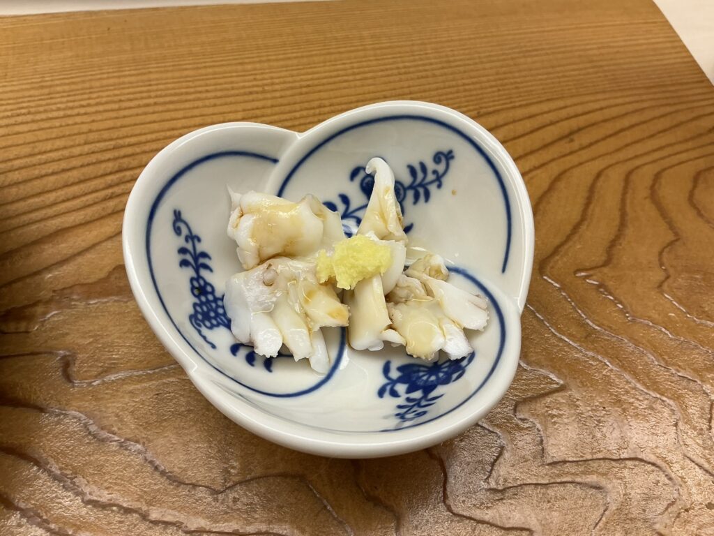 鮨おばなのスミイカ