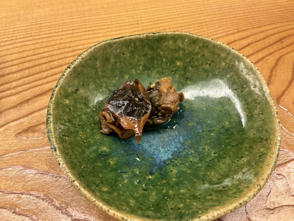 鮨おばなのアカガイ