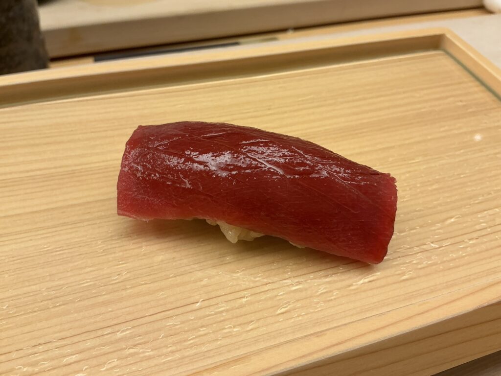 鮨おばなの赤身