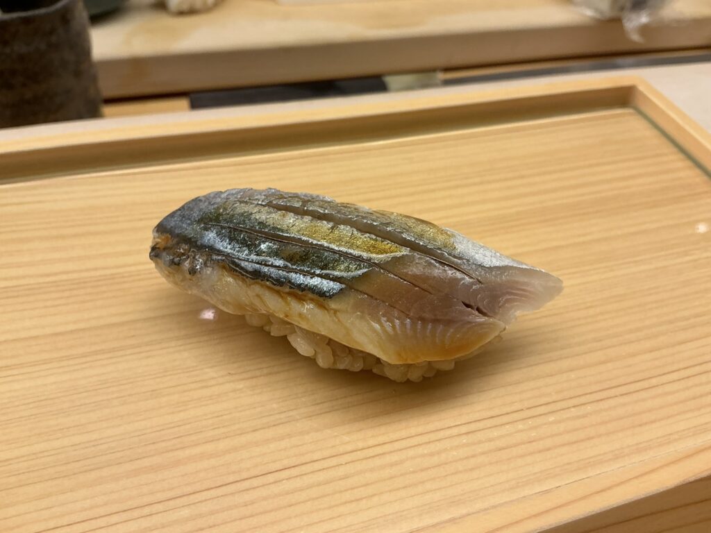 鮨おばなのサンマ