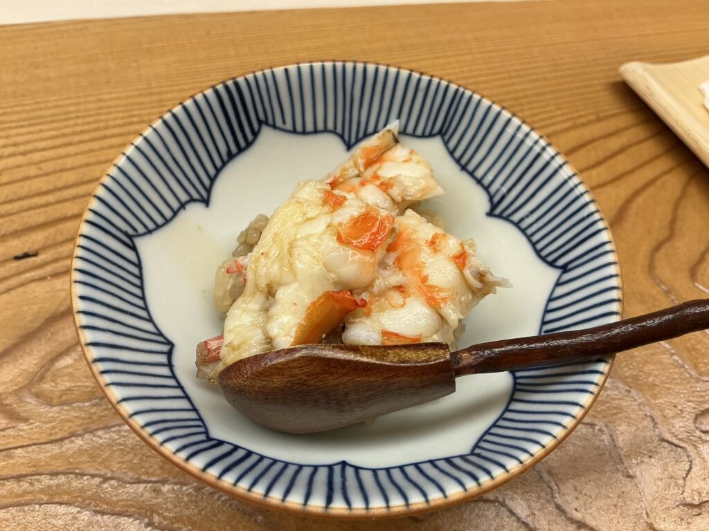 鮨おばなのクルマエビ