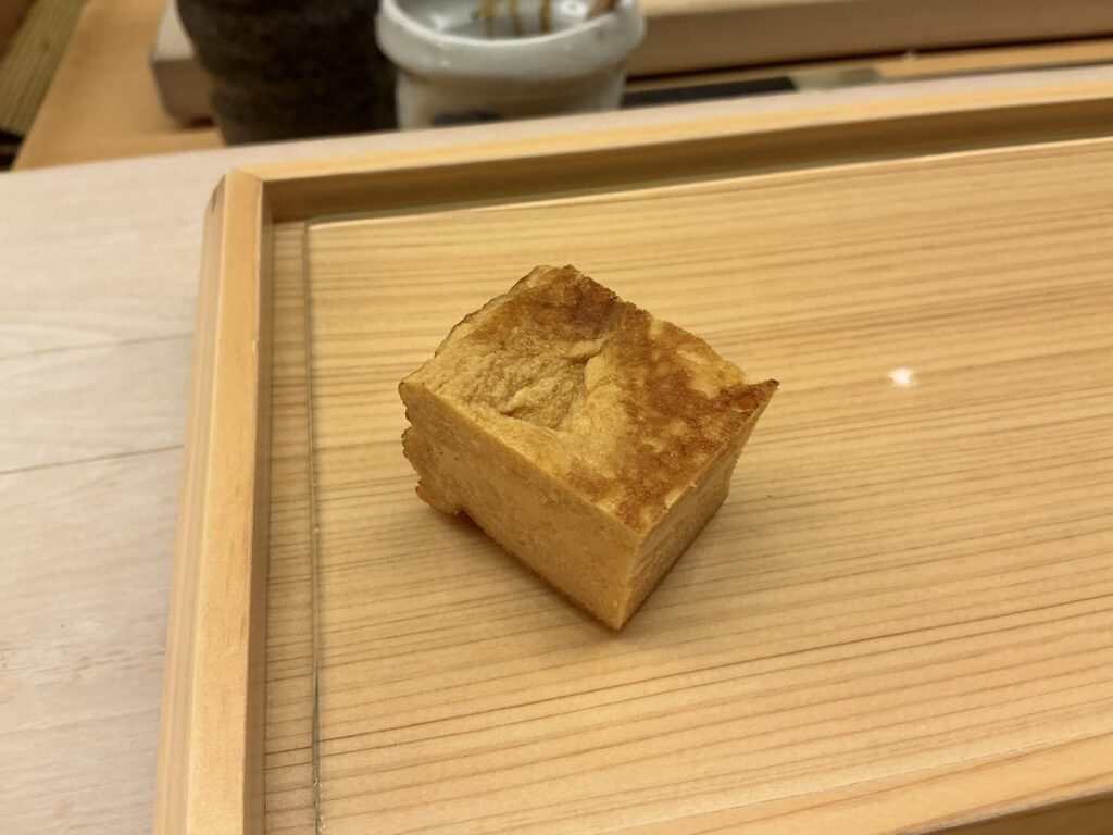 鮨おばなの玉子